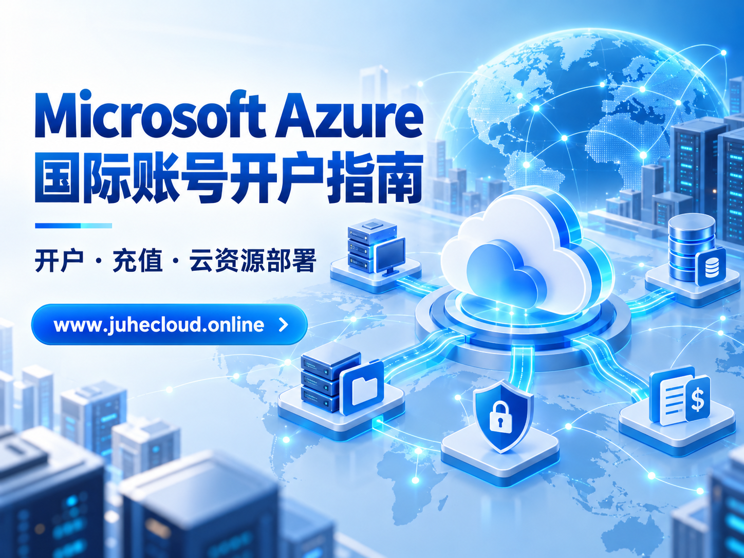 Microsoft Azure 国际账号开户与充值指南